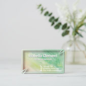 Pastel Palet Aangepaste Kaarten Visitekaartje (Staand voorkant)