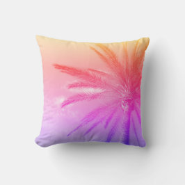 Pastel Palm Funky Summer Kussen