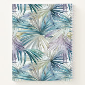 Pastel Palm Leaf Patterned Spiral Notitieboek (Achterkant)
