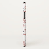 Pastel Palm Tree (palmpalmstructuur) op het strand Case-Mate iPhone Case (Achterkant / rechts)