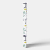Pastel Palm Tree (palmpalmstructuur) op het strand Case-Mate iPhone Case (Achterkant / Rechts)