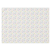 Pastel Palm Tree (palmpalmstructuur) op het strand Tafelkleed (Voorkant (Horizontaal))