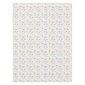 Pastel Palm Tree (palmpalmstructuur) op het strand Tafelkleed (Voorkant)