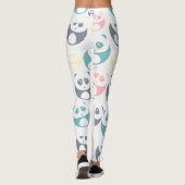 Pastel Pandas Leggings (Achterkant)