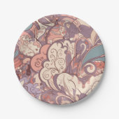 pastel papieren bordje (Voorkant)