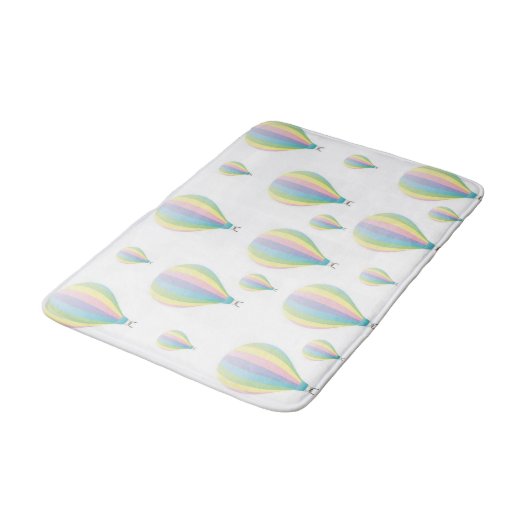 Pastel Parachutes Bathroom Bath Mat (Gekanteld)