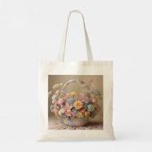 'PASTEL PARADISE' Canvas tas (Achterkant)