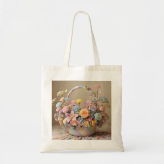 'PASTEL PARADISE' Canvas tas