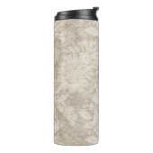 Pastel Parel Damast Patroon Thermosbeker (Gedraaid links)