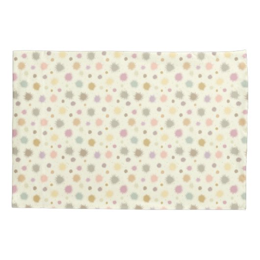 Pastel Party Pollen - naadloos patroon. Kussensloop (Achterkant)