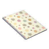 Pastel Party Pollen - naadloos patroon. Notitieboek (Rechterzijde)