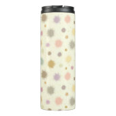 Pastel Party Pollen - naadloos patroon. Thermosbeker (Achterkant)