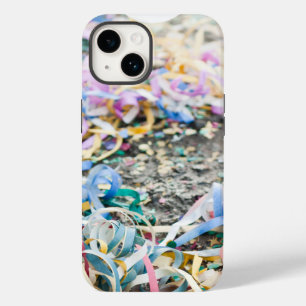 Pastel Party Streamers & Confetti Case-Mate iPhone 14 Hoesje