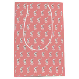 Pastel Pasen Geschenkentas - Gepersonaliseerd & Fe Medium Cadeauzakje