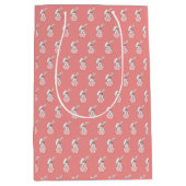 Pastel Pasen Gift Bag - Gepersonaliseerd & feestel Medium Cadeauzakje (Voorkant)