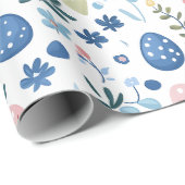 Pastel Pasen Medium Print – 30" x 6' Roll Cadeaupapier (Rol Hoek)