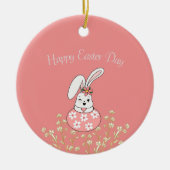 Pastel Pasen Ornament - Gepersonaliseerd & Feestel (Voorkant)