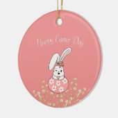 Pastel Pasen Ornament - Gepersonaliseerd & Feestel (Links)