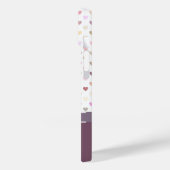 Pastel Passion Hearts Persoonlijke naam Case-Mate iPhone Case (Achterkant / Links)