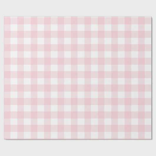 Pastel Pastel Roze Buffalo met vinnen Gift Cadeaupapier (Vlak)