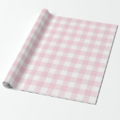 Pastel Pastel Roze Buffalo met vinnen Gift Cadeaupapier (Uitgerold)