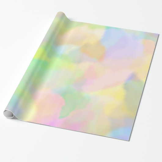 Pastel Pastels Cadeaupapier (Uitgerold)