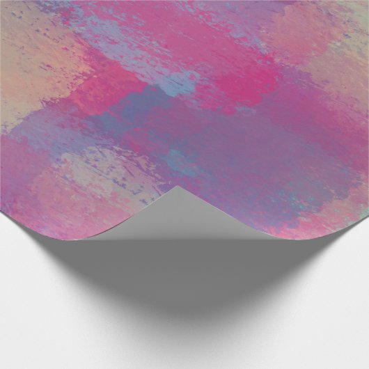 Pastel Patchwork Abstract Dreamweaver-design Cadeaupapier (Hoek)