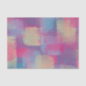 Pastel Patchwork Abstract Dreamweaver-design Tissuepapier (Voorkant)