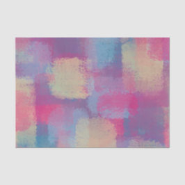 Pastel Patchwork Abstract Dreamweaver-design Tissuepapier