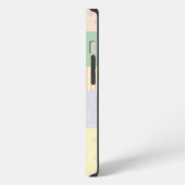 Pastel Patchwork iPhone Hoesje (Linkerkant)