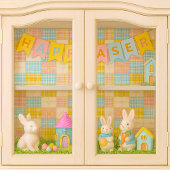 Pastel Patchwork Plaid Spring Wrapping Paper Cadeaupapier