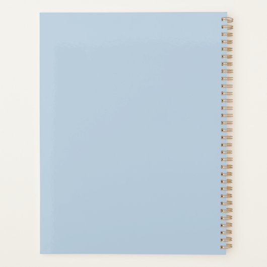 Pastel Patchwork Planner (Achterkant)