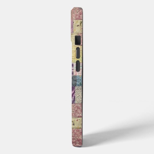 Pastel Patchwork Quilt phone case (Achterkant / Links)