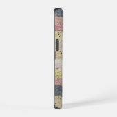 Pastel Patchwork Quilt telefoonhoesje iPhone 15 Case (Rechterkant)