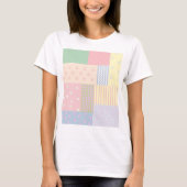 Pastel Patchwork T-shirt (Voorkant)