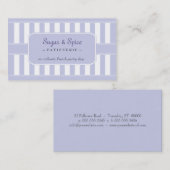 Pastel Patisserie Visitekaartje (Voorkant / Achterkant)