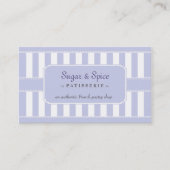 Pastel Patisserie Visitekaartje (Voorkant)