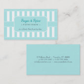 Pastel Patisserie Visitekaartje (Voorkant / Achterkant)