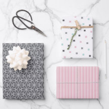 Pastel patroon van grijs, roze, mint geometrische 