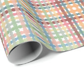 Pastel-patroonpatroon gekleurd cadeaupapier (Rol Hoek)