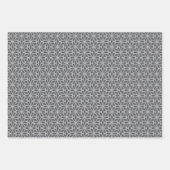 Pastel Pattern of Gray, Pink, Mint Geometric Shape Inpakpapier Vel (Voorkant 2)