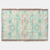 Pastel Pattern Throw Blanket Deken (Voorkant)