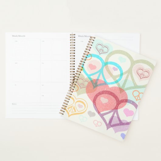 Pastel Peace & Love Planner (Display)