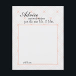 Pastel Peach en Cream Geometric Advice Kaart<br><div class="desc">Ons Just Peachy-collectie zal uw kantoorbenodigdheden een handomdraai met leuke zachte kleuren geven. Pas onze prachtige kantoorbenodigdheden snel en eenvoudig aan met uw gebeurtenisgegevens. Druk op de knop Aanpassen. Coördinatie achterzijde is inbegrepen. Overeenkomende objecten om je collectie te voltooien zijn beschikbaar in onze Zazzle winkel!</div>