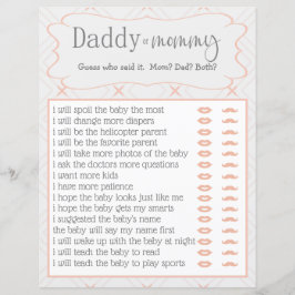 Pastel Peach en Cream Geometric die het hebben gez