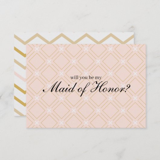 Pastel Peach en Gold, ben je mijn held? (Voorkant / Achterkant)