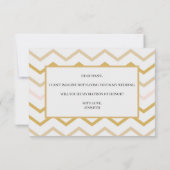 Pastel Peach Gold zal je zijn als mijn matron van (Achterkant)