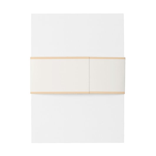 Pastel Peach Plaid Bow Elegant Neutraal Baby showe Uitnodigingen Wikkel (Achterkant Voorbeeld)