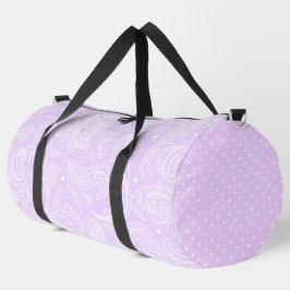 PASTEL PEACH UITGEBREIDE PAISLEY PATROON & STIPPEN PLUNJEZAK