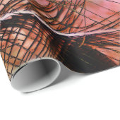 Pastel Peacock Feathers Cadeaupapier (Rol Hoek)